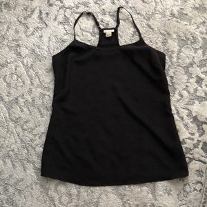 Black J Crew Factory Cami SIZE 0
